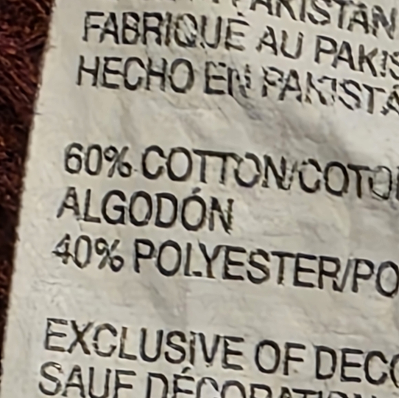 Timberland Longsleeve Waffle Weave Shirt Red Size M - Picture 3 of 4